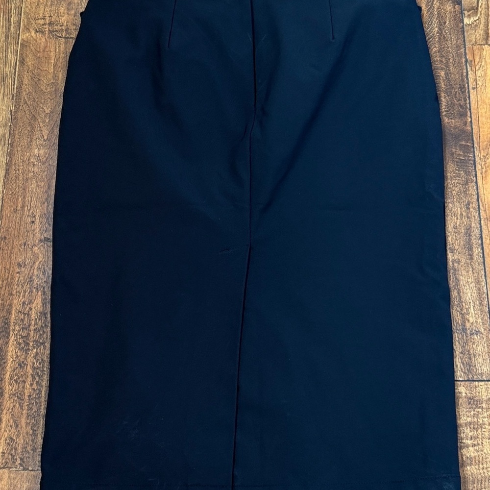Prada Black Nylon Pencil Skirt 38 Italian XS - Picture 7 of 14